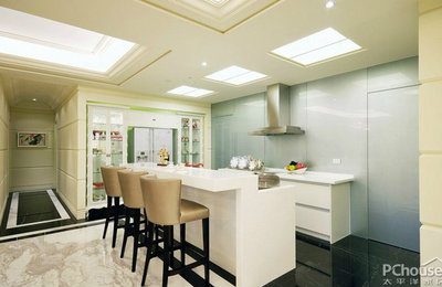 低调奢华风 淡水家居厨房与餐厅装修设计灵感